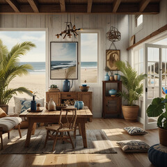 interior, room, modern interior, living room, bedroom