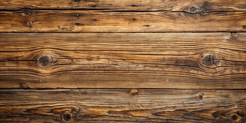 Obraz premium Rustic Weathered Wood Background Texture with Knots and Grain Patterns