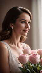 Mother and Daughter Sharing a Tender Moment at Home