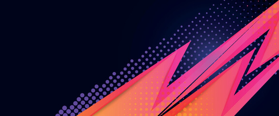 Abstract Colorful Power Lightning Background.eps10