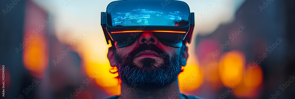 Poster Transformative Communication Industry Evolving with Cutting-Edge Immersive Augmented Reality Experiences Driving Innovation and Connectivity in the Digital Landscape.