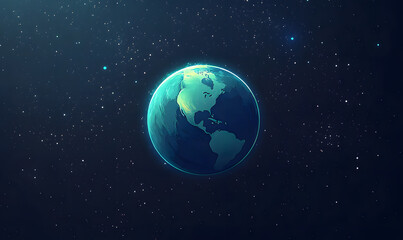 Fototapeta premium graphics of space, planets, and astronauts on a white background.