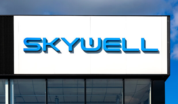 Chinese brand Skywell. Skywell New Energy Automobile Group is one of the leading electric vehicle