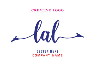 LAL  lettering logo is simple, easy to understand and authoritative