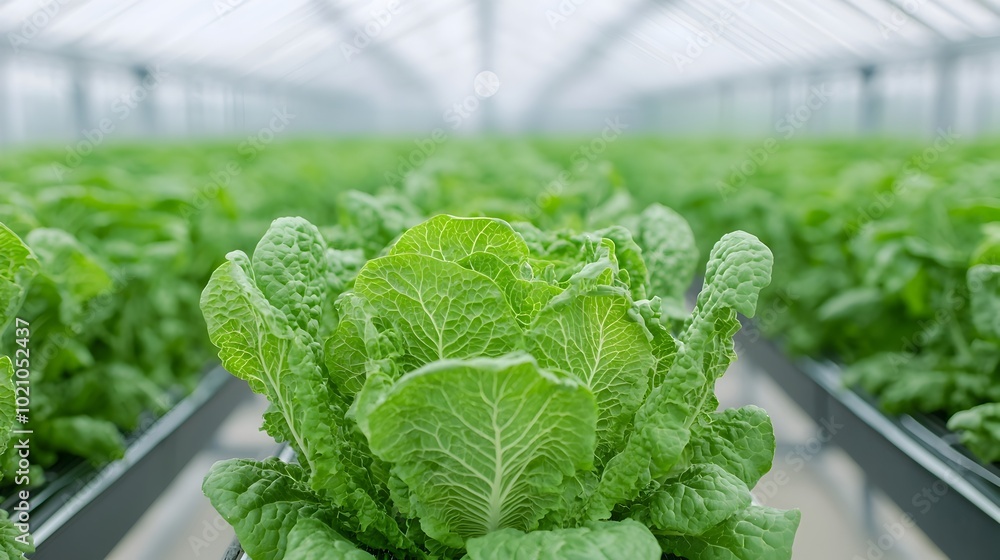 Aufkleber innovative vertical farming setup inside a state of the art greenhouse enabling sustainable and prec