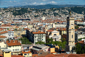 Obraz premium Blick über Nizza