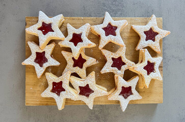 ox eyes or girelle with jam - typical Sardinian Easter sweets