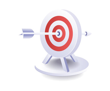 recommend clip art: Strategy development target arrow symbol