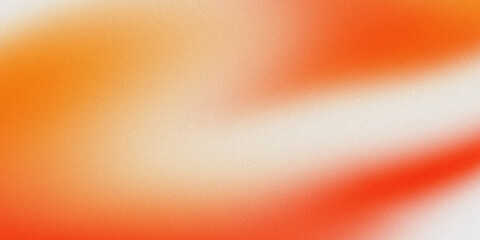 Noisy color gradient background grainy. noise texture gradient featuring soft transitions of warm orange and red hues blending into white, creating a smooth and minimalist background.