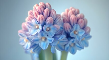 Fototapeta premium Close-Up of Colorful Flowers in Full Bloom