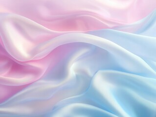 Fototapeta premium Pastell Hintergrund Farbverlauf Rosa Blau Lila Sanft Textur Abstrakt Seidenoptik Dekor Digital Art Design Wandkunst Moderne Elegante Atmosphäre Minimalistischer Stil Wallpaper Ästhetisch Grafik