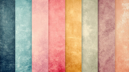 Fototapeta premium Gradients with grainy textures create vintage effect 