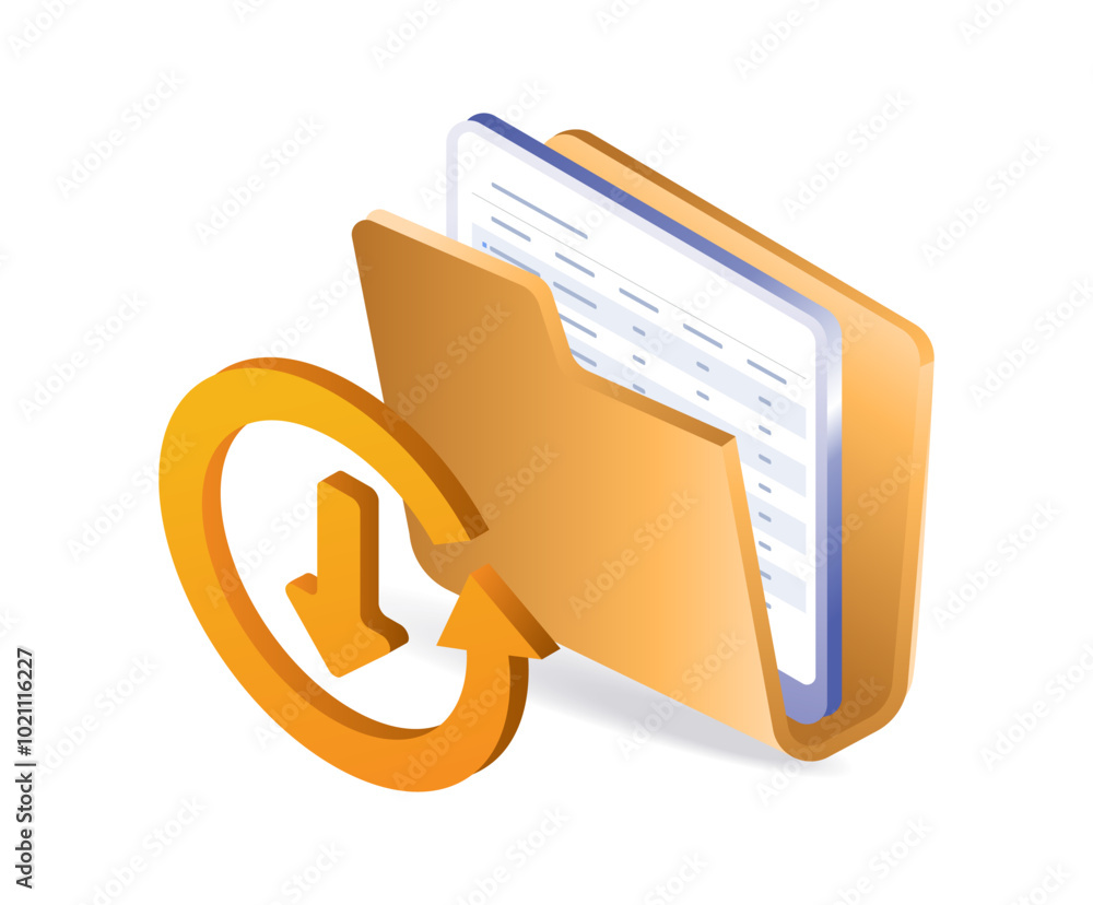 Poster save computer data folder download
