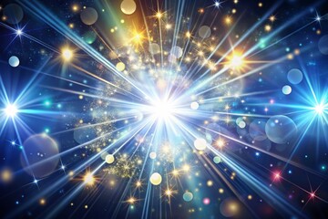 Obraz premium Transform your abstract photography and designs using this collection of isolated white transparent light effects, adding an enchanting glow for