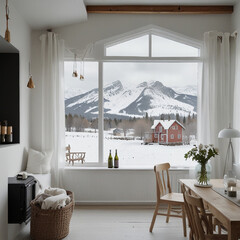 interior, room, modern interior, living room, bedroom