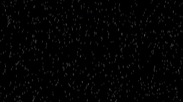 soft rain falling moving overlay 