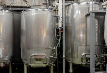 ステンレスタンク、ワイナリー、ワイン醸造所、ブルワリー、ブリュワリー
