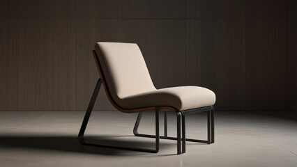 leather chair with background