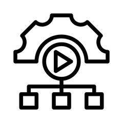 Content Marketing line icon