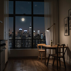 interior, room, modern interior, living room, bedroom