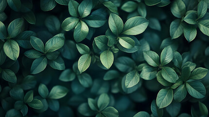 Green Leaves Abstract Background