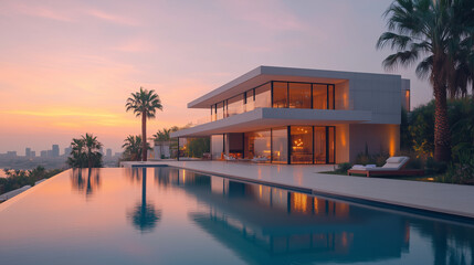 Luxury Modern House Design with pool 