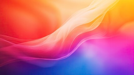 An abstract design of flowing colors in warm oranges and pinks, creating a serene and dreamy atmosphere.