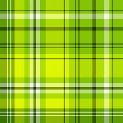 Seamless pattern in magical green and yellow colors for plaid, fabric, textile, clothes, tablecloth and other things. Vector image.