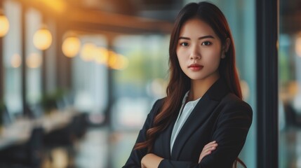 Confident Businesswoman in a Professional Portrait