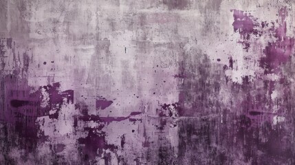 Obraz premium Distressed Purple Wall Texture - Abstract Art Background