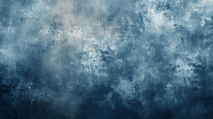 Obraz premium Blue Grunge Texture Background - Abstract Art Design