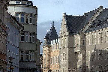 Hausfassaden in Rudolstadt