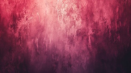 Red Grunge Wall Texture Background