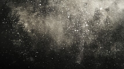 A mesmerizing view of a starry night sky filled with sparkling stars and cosmic dust.
