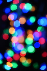 Fototapeta premium Lichter, defokussiert