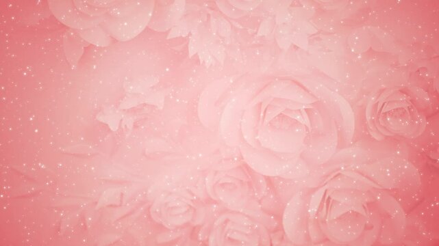 薔薇 花束 豪華 煌びやか パーティクルBG201_03