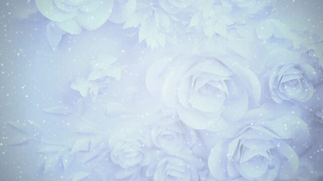 薔薇 花束 豪華 煌びやか パーティクルBG201_02