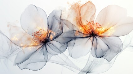 Abstract flowers