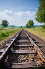 Fototapeta premium Bahnstrecke