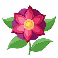 lotus flower isolated on white background