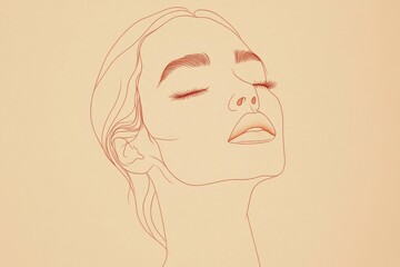 A woman sitting with her eyes shut, possibly in meditation or prayer