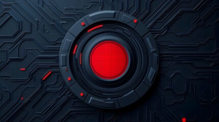 Futuristic digital security system with complex interface advanced firewall protection and intricate access protocols  Cutting edge information safeguards in a cyberpunk style neon lit environment