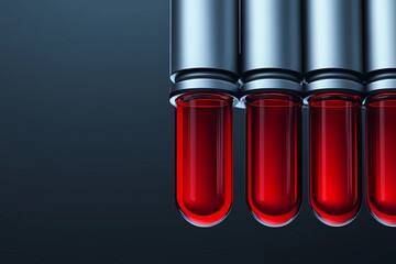 Obraz premium Professional laboratory work with blood analysis, emphasis on methods and technologies for effective diagnosis and reliable results.