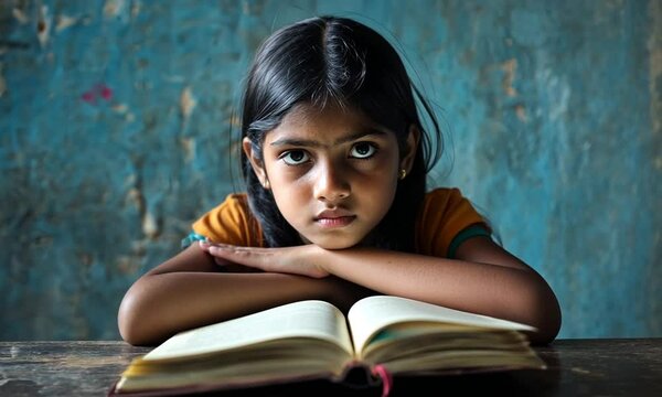 Young Girl Reading
