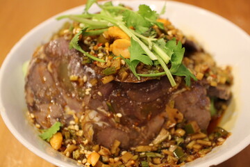 Northeastern Chinese cuisine: drooling lamb