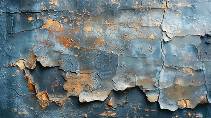 Weathered Wall Background with Rough Texture . Vintage Grunge Wall