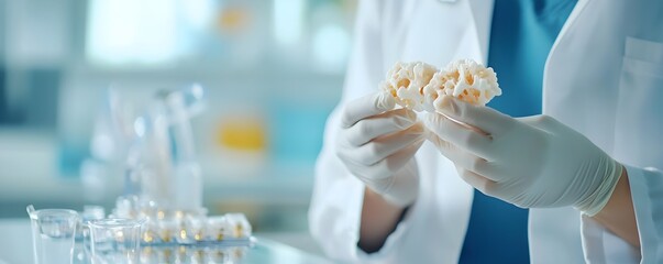 Revolutionary Lab-Grown Bones in Advanced Medical Facility - A Vision of Ethical Implants and Future Bio-Innovation in Surgery