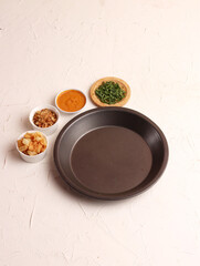 plate empty black food photo ingredient diet organic kitchen space menu snack meal dinner business