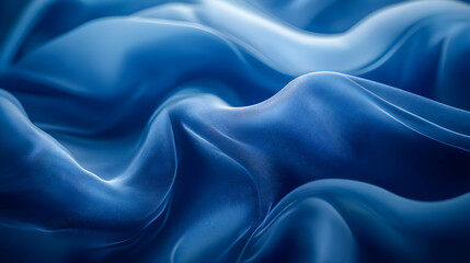 Obraz premium Abstract Blue Fabric Texture Background