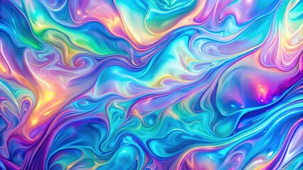 Fototapeta premium Abstract Swirling Liquid Pattern With Vibrant Colors And Fluid Dynamics